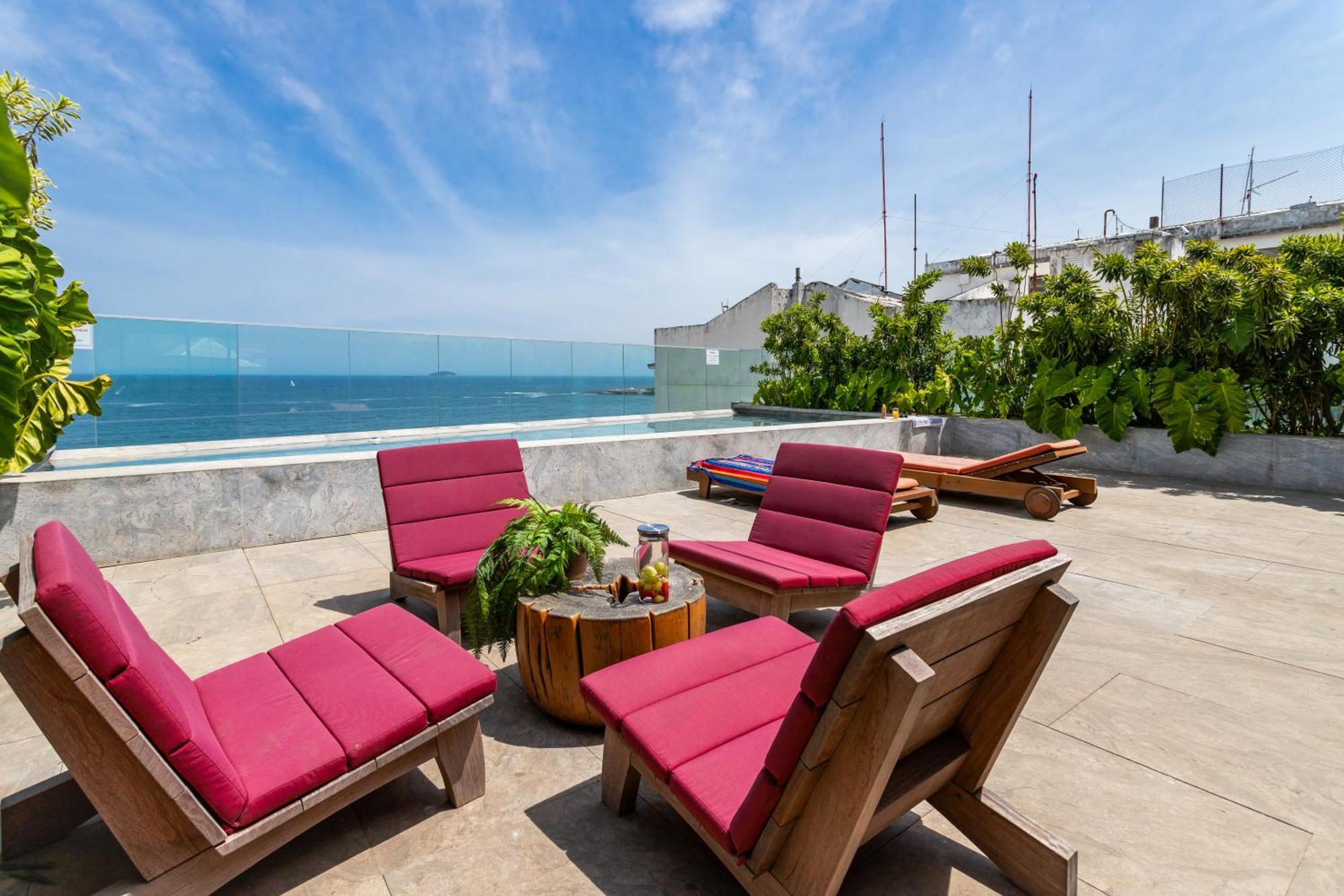Unhotel - Luxuosos Apartamentos Na Atlantica A Beira-Mar, Copacabana Rio de Janeiro Zewnętrze zdjęcie