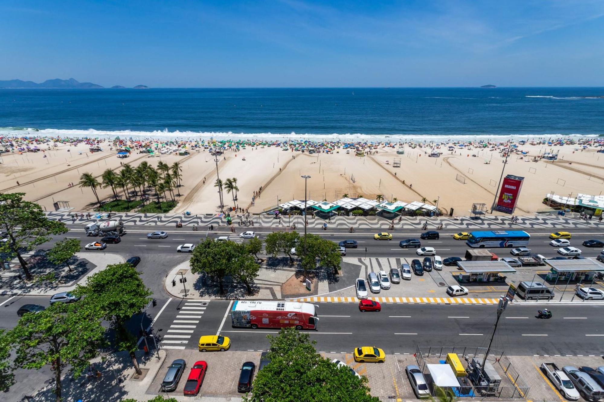 Unhotel - Luxuosos Apartamentos Na Atlantica A Beira-Mar, Copacabana Rio de Janeiro Zewnętrze zdjęcie