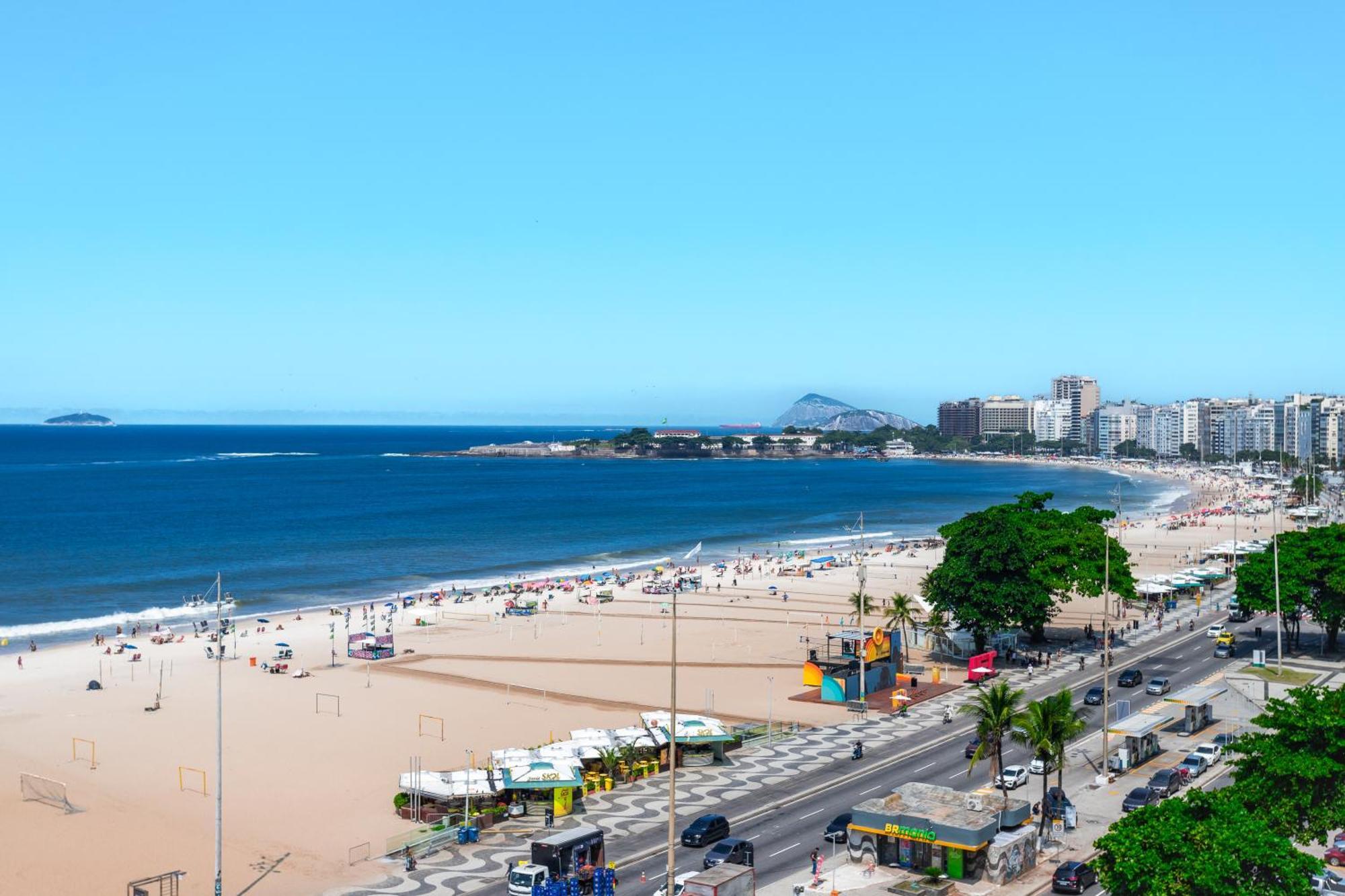 Unhotel - Luxuosos Apartamentos Na Atlantica A Beira-Mar, Copacabana Rio de Janeiro Zewnętrze zdjęcie