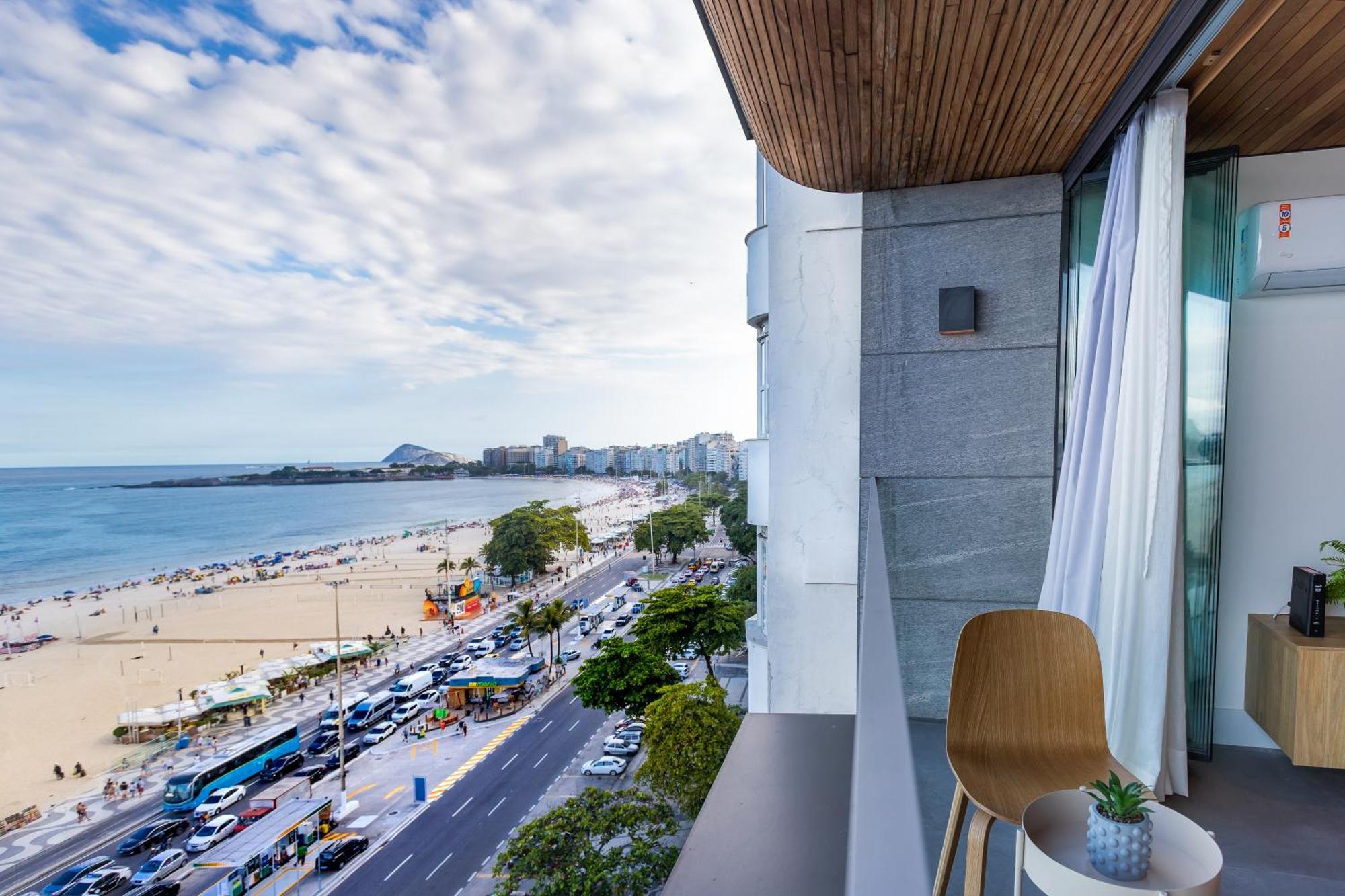 Unhotel - Luxuosos Apartamentos Na Atlantica A Beira-Mar, Copacabana Rio de Janeiro Zewnętrze zdjęcie